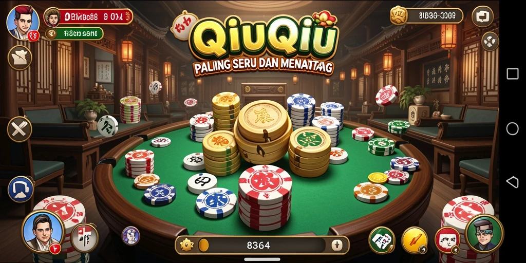 Tampilan gameplay QiuQiu yang menarik dan seru di 8364.