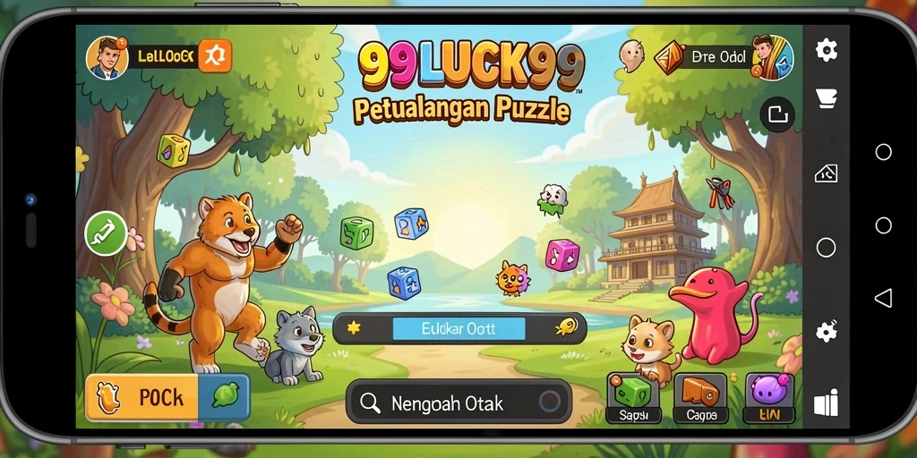 Screenshot game 99LUCK99 menampilkan berbagai tantangan Puzzle yang menarik.