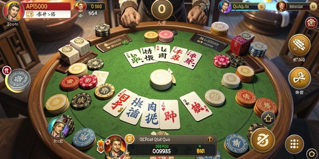 Tampilan gameplay QiuQiu yang menarik dan penuh strategi.