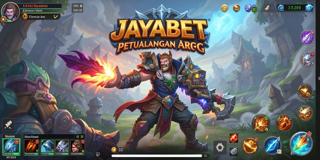 Tampilan gameplay menarik dari JAYABET dengan aksi ARPG seru.