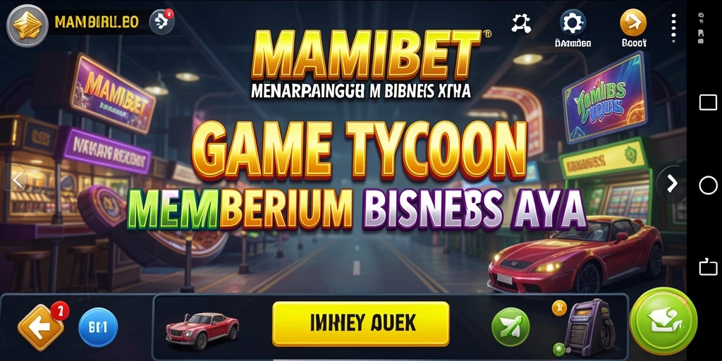Tampilan menarik dari gameplay MAMIBET yang menunjukkan bisnis yang sedang berkembang.
