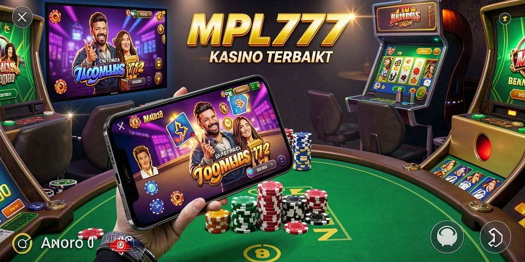 Tampilan menarik dari gameplay MPL777 saat memutar mesin slot Kasino.