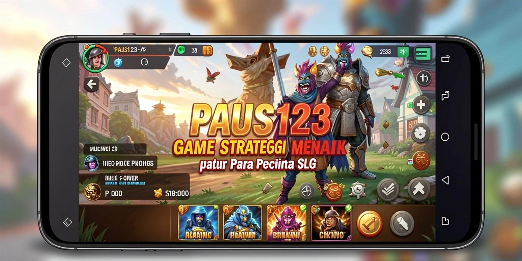 Tampilan gameplay menarik dari PAUS123 saat merancang strategi.