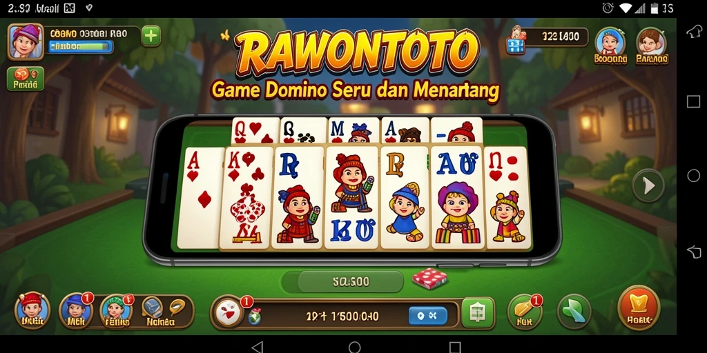 Tampilan gameplay RAWONTOTO yang menarik dan seru.