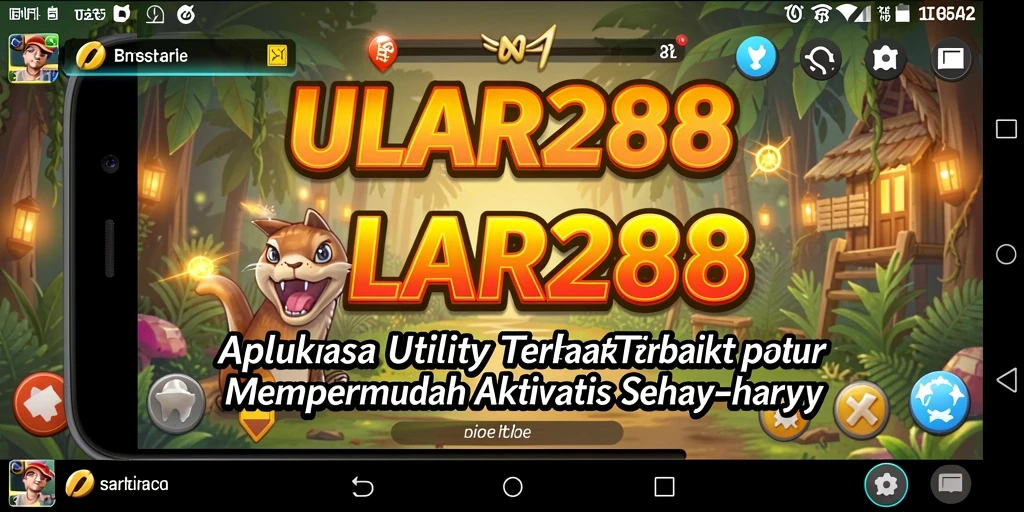 Tampilan antarmuka ULAR288 yang intuitif dan mudah digunakan.