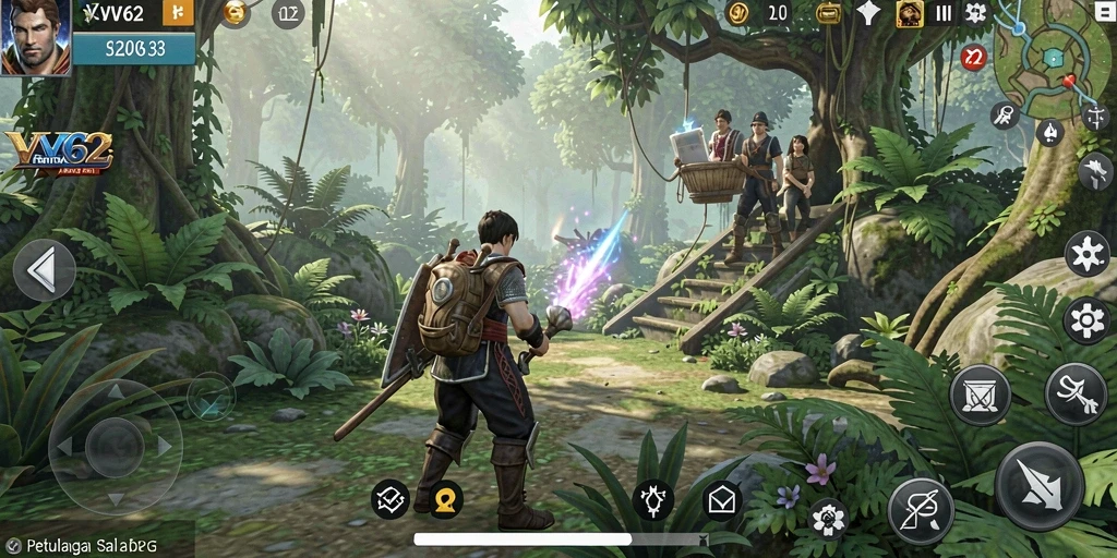 Gameplay seru dan penuh aksi di dunia RPG.